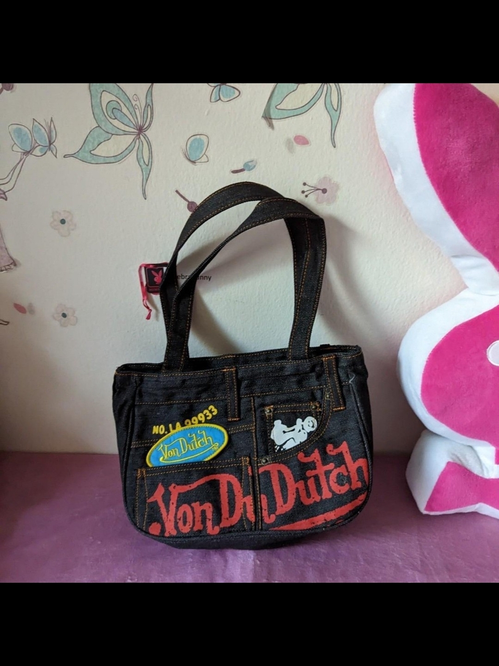 Von Dutch Denim Bag Purse